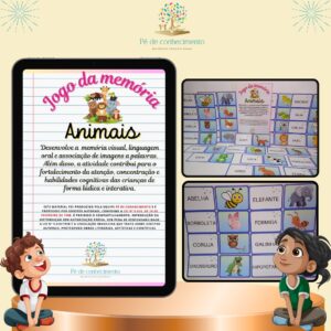 Jogo da Memória – Animais